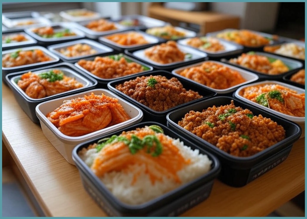 건강한끼 도시락 시즌2 6종세트 (냉동)