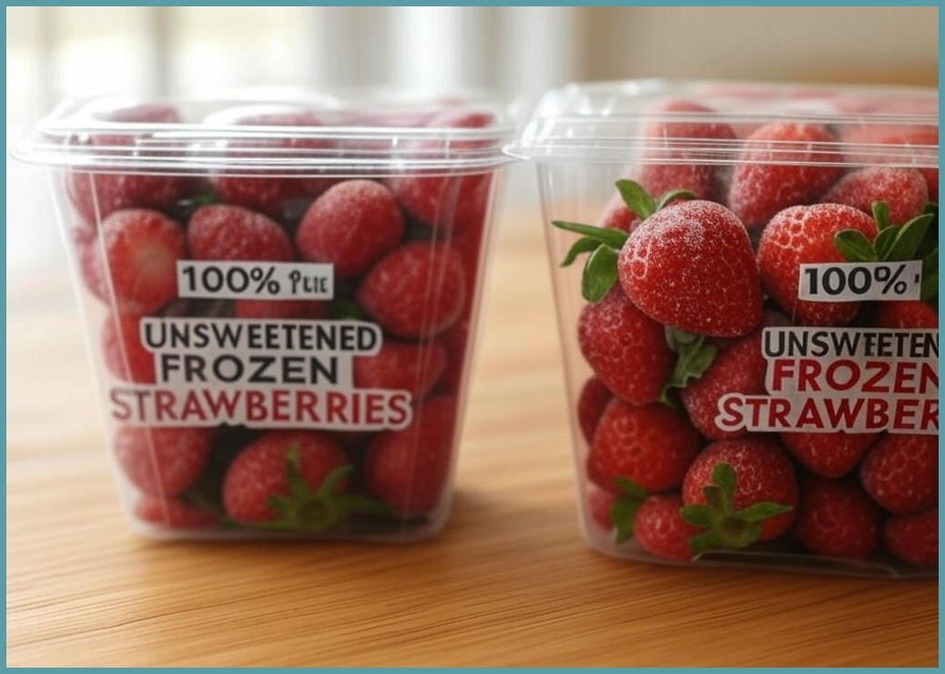 당도 높은 무첨가 100% 냉동딸기 1kg, 3개, 1kg