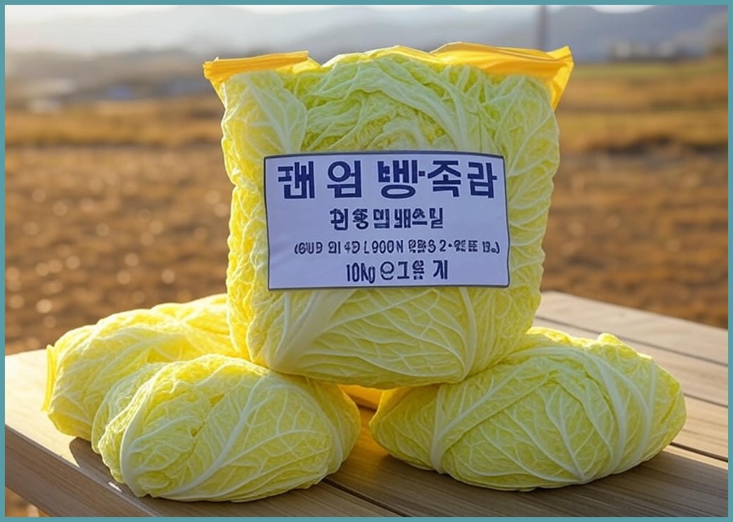 [땅끝파머스] 해남 절임배추 10kg (5-7포기) 항암배추 황금배추 무료배송 (주문후 2~3일 소요), 10kg, 1개