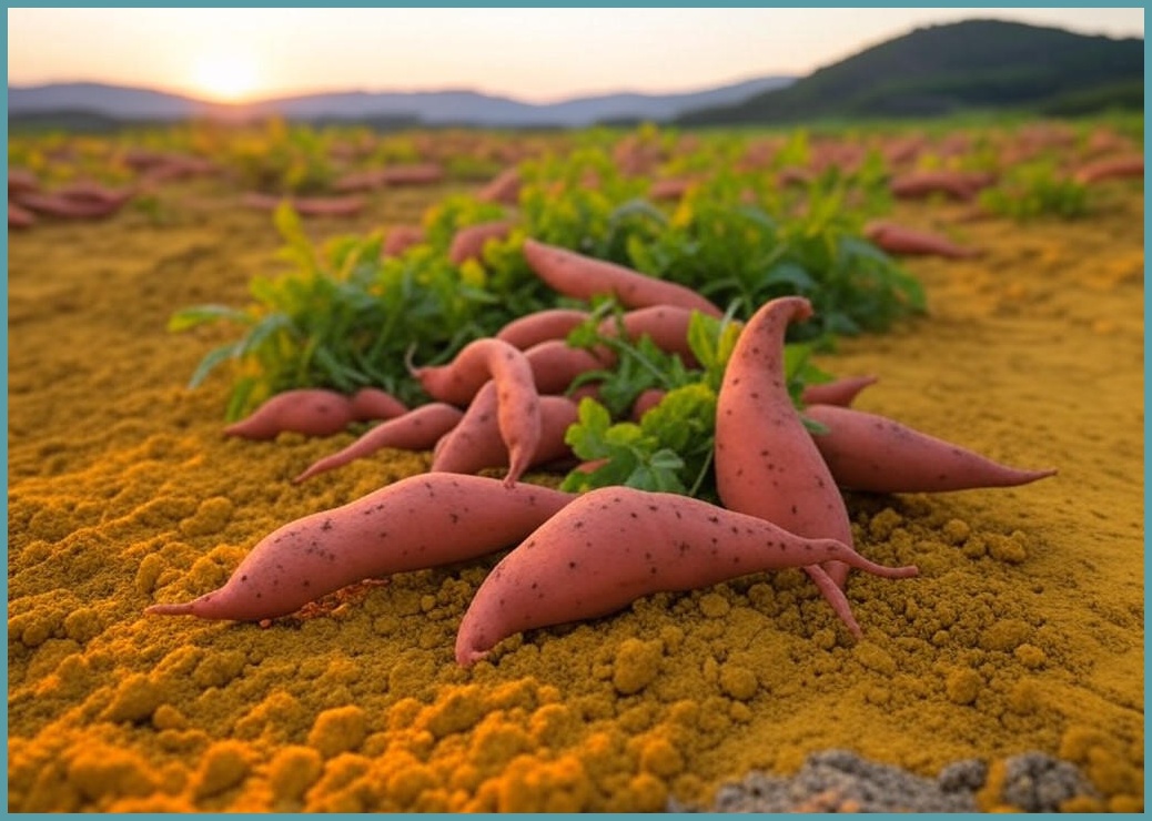 해들녘 무농약 고창황토 고구마